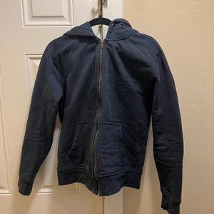 Flint and Tinder 10 Year Full Zip Hoodie Navy